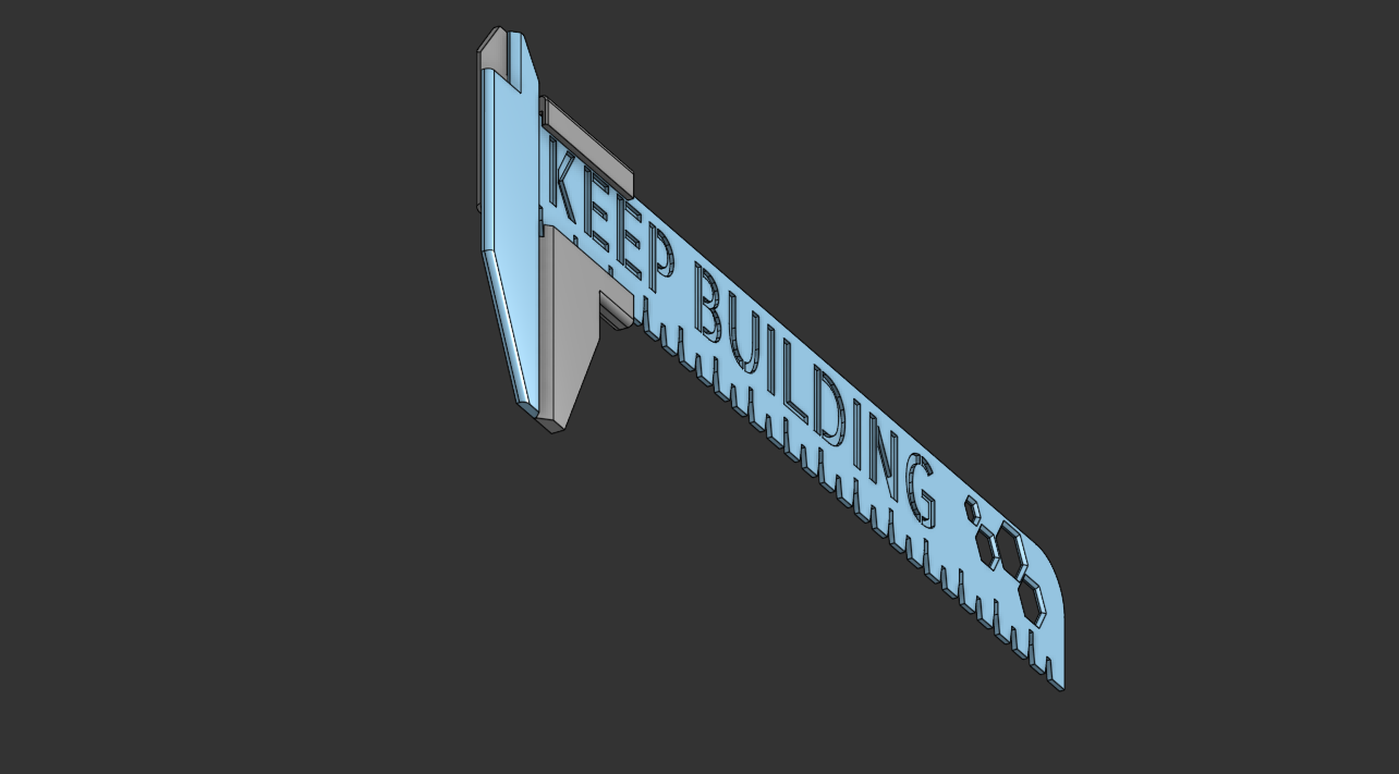 Vernier Calipers Bookmark(Functioning)