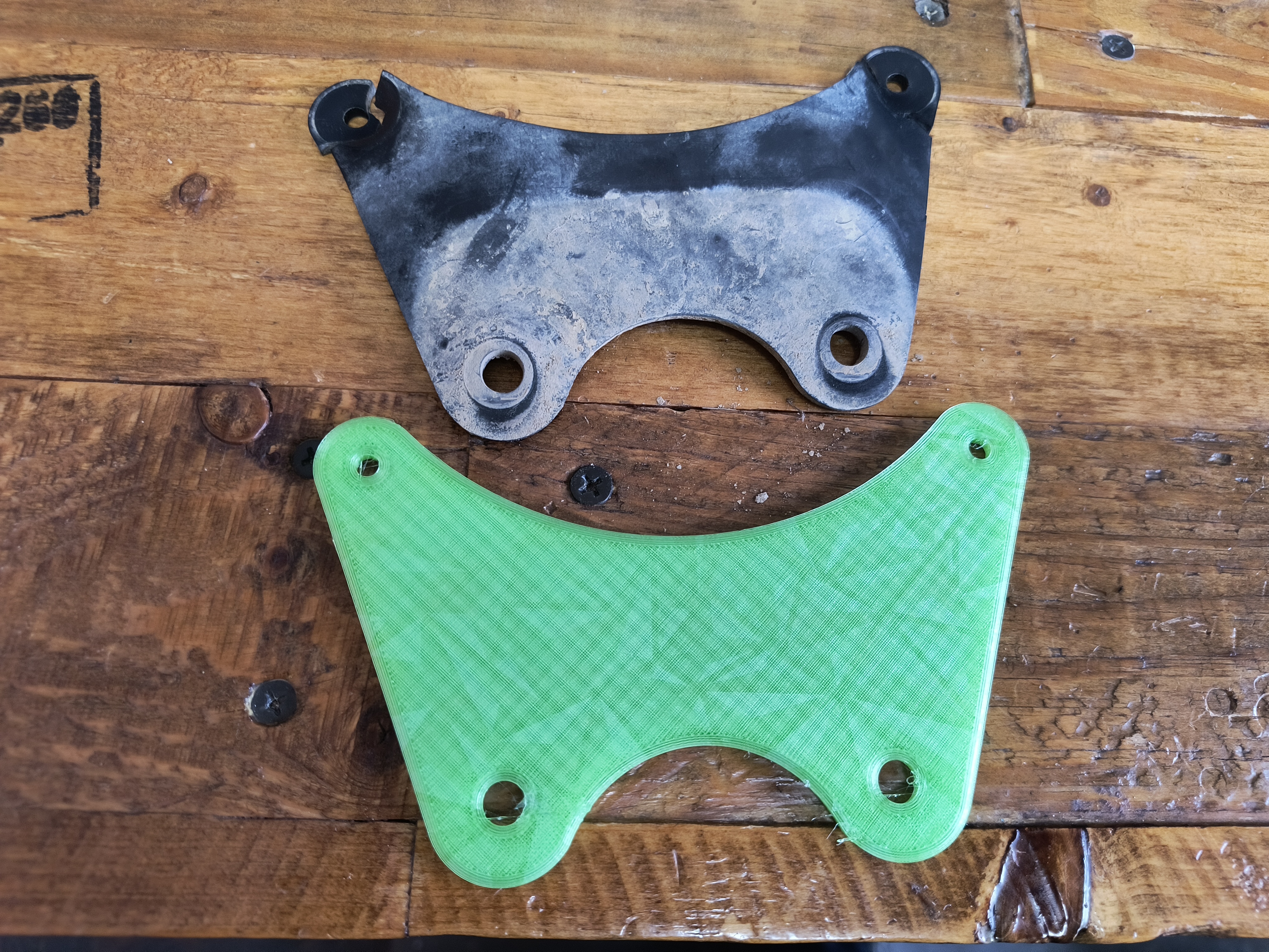 Polaris Predator 500 tail light bracket