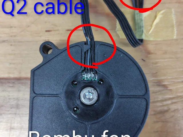 QIDI Q2 Part Cooling Fan Upgrade to BambuFan
