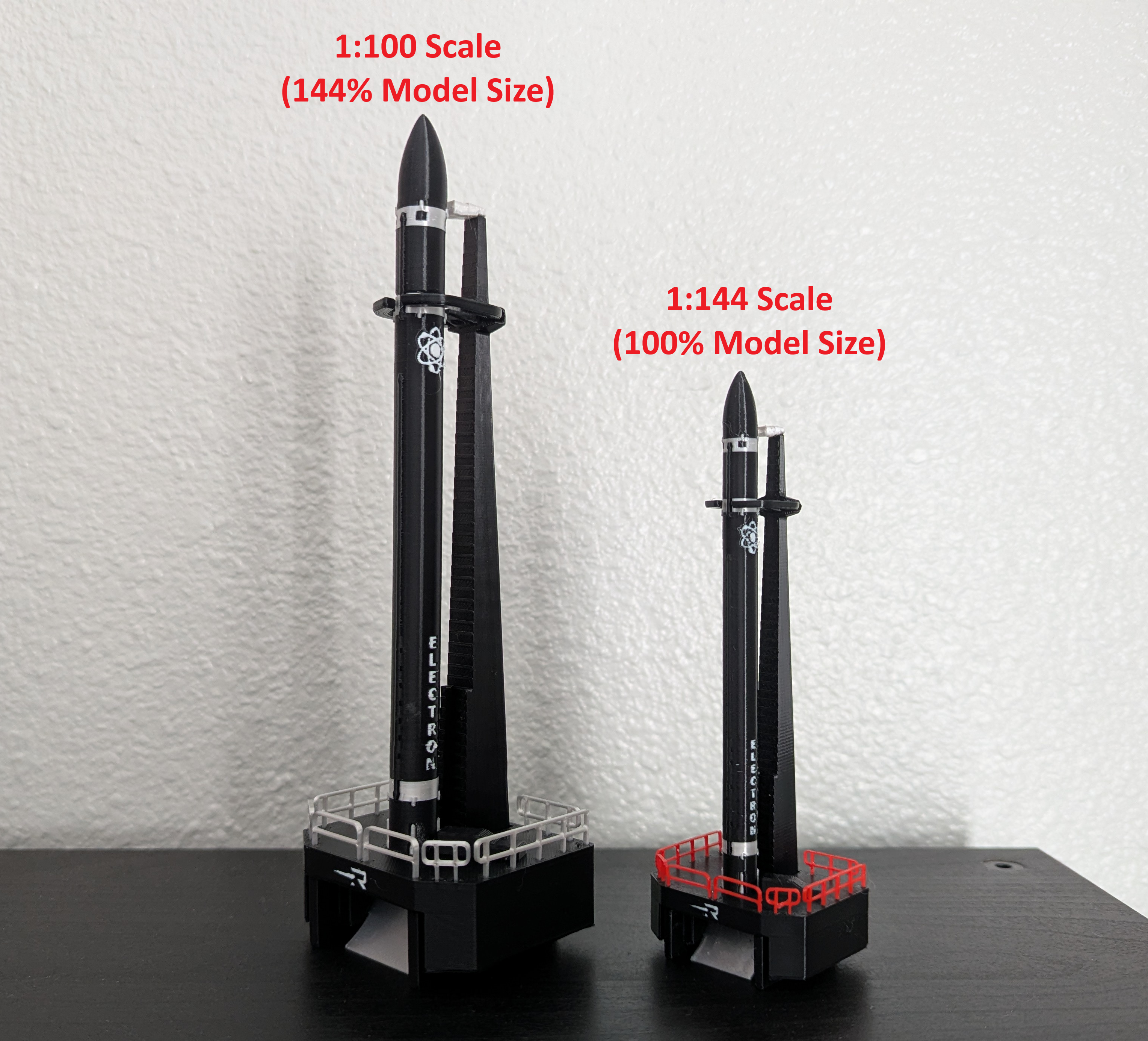 Miniatura 2 do modelo 3D Rocket Lab Electron with Launch Pad 1:144 Scale