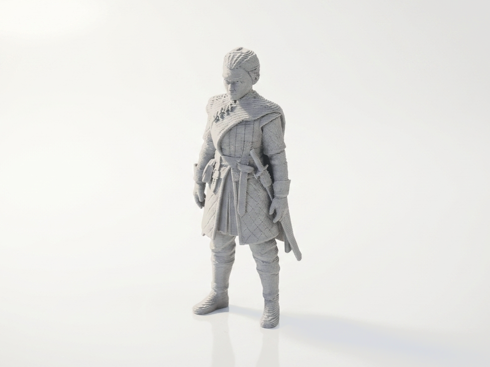 Arya Stark Figurine Game of Thrones 3D Printable