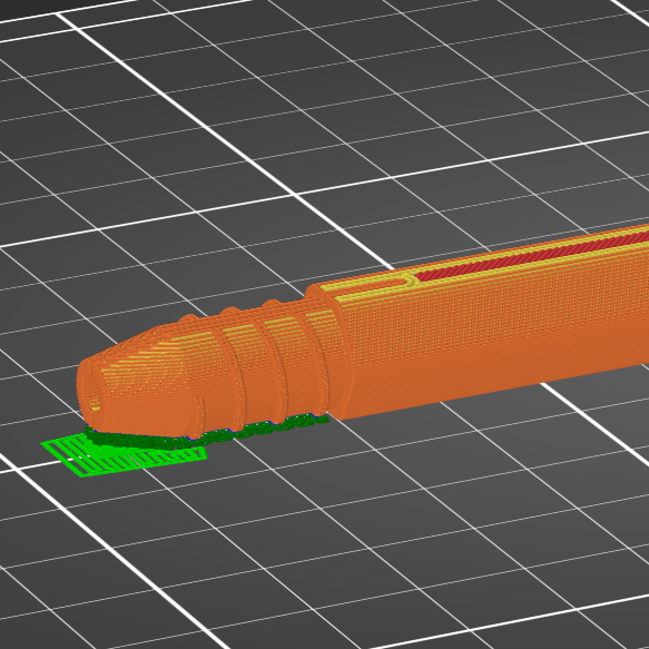 Miniatura 4 do modelo 3D Deburring tool handle