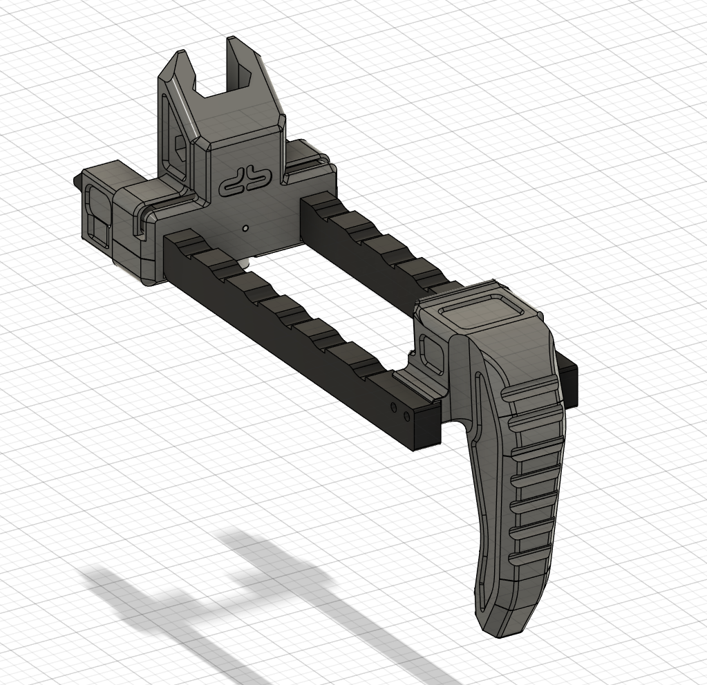 Triton 6 Printable Collapsible Brace Stock