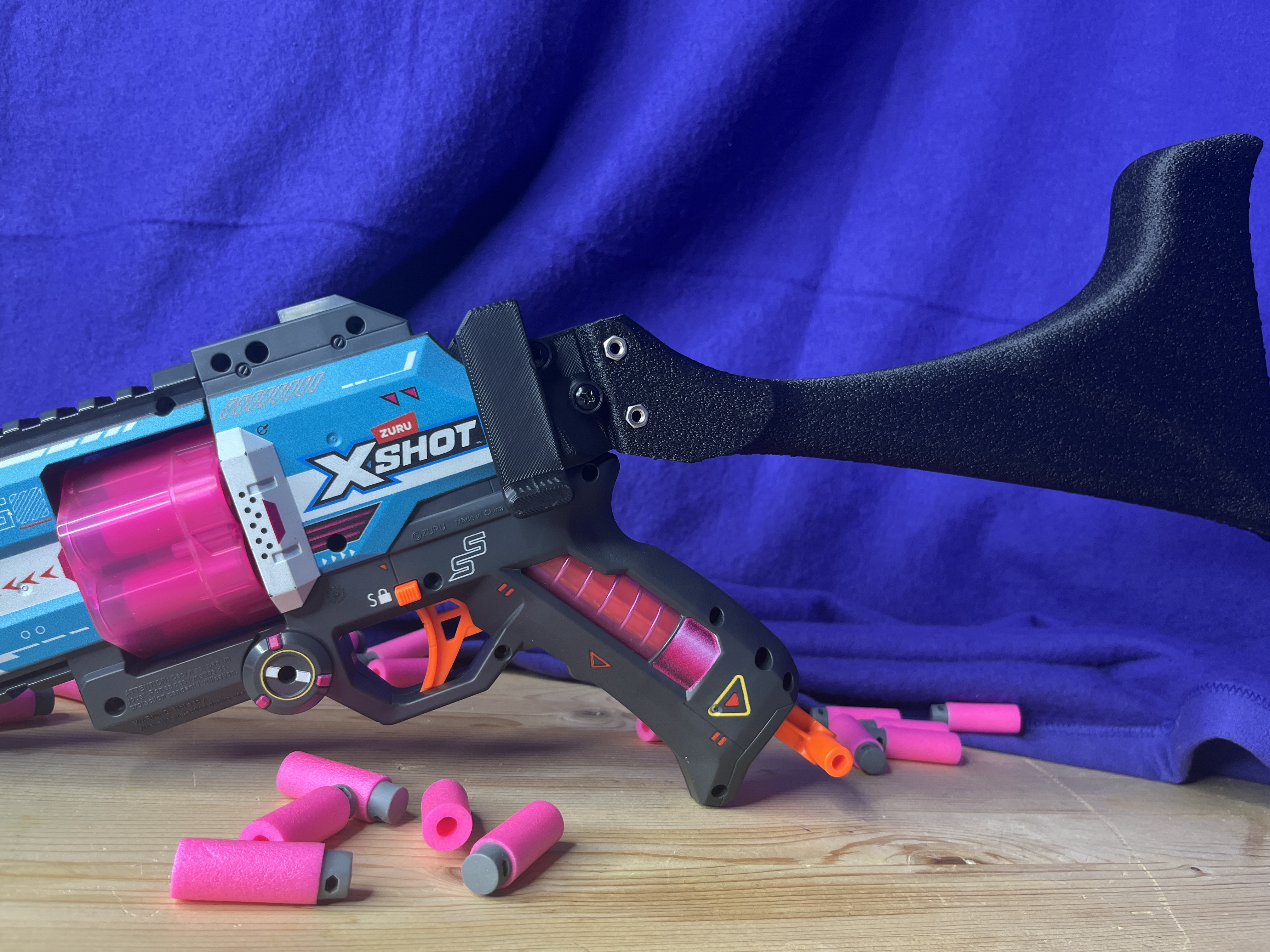 X-Shot Spinshot/Break Barrel Picatinny Stock Mount and Break Action Lever