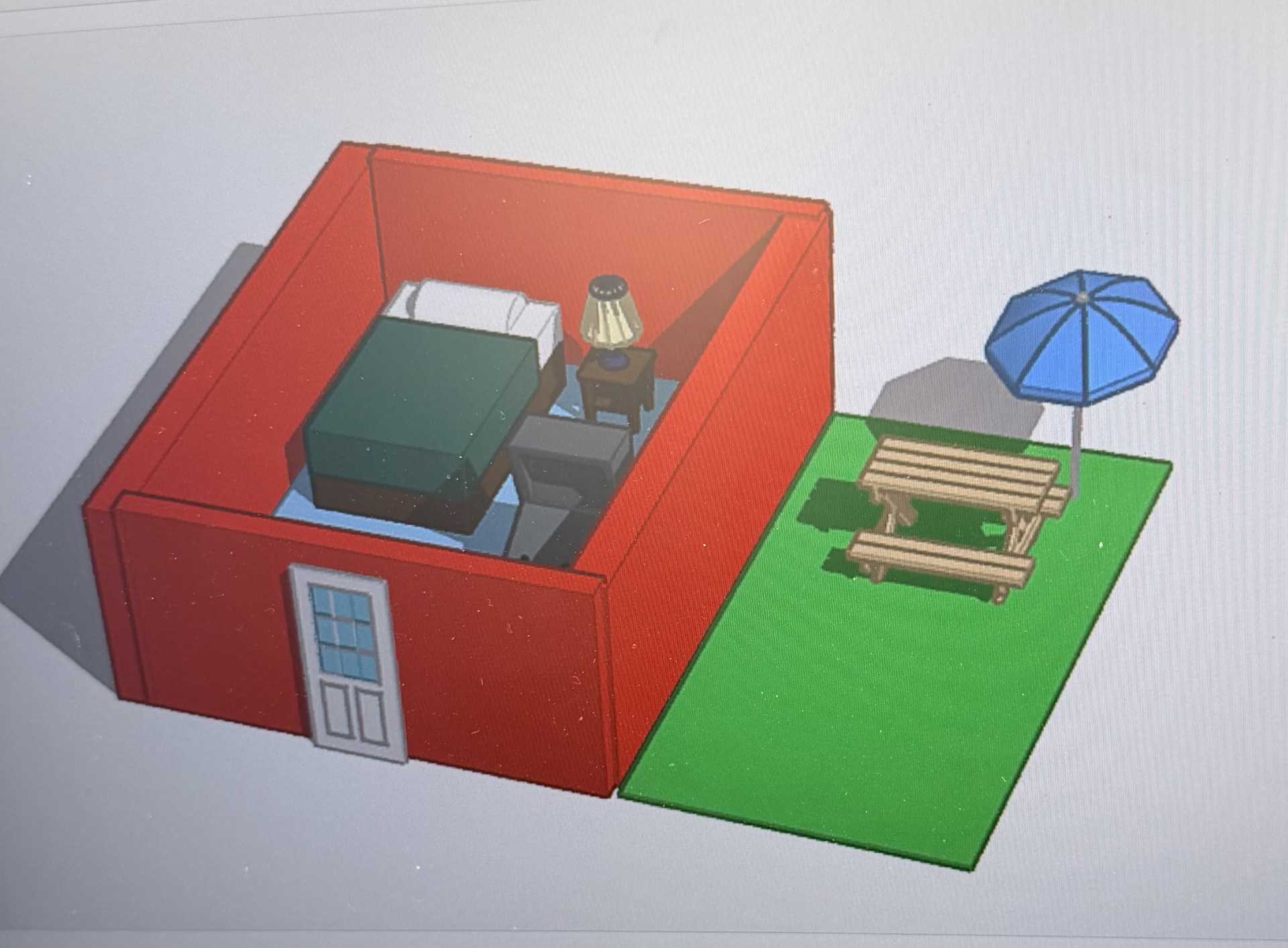 The game house 3D model