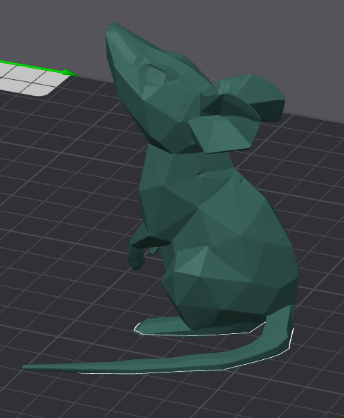 Miniatura 2 do modelo 3D Low Poly Mouse