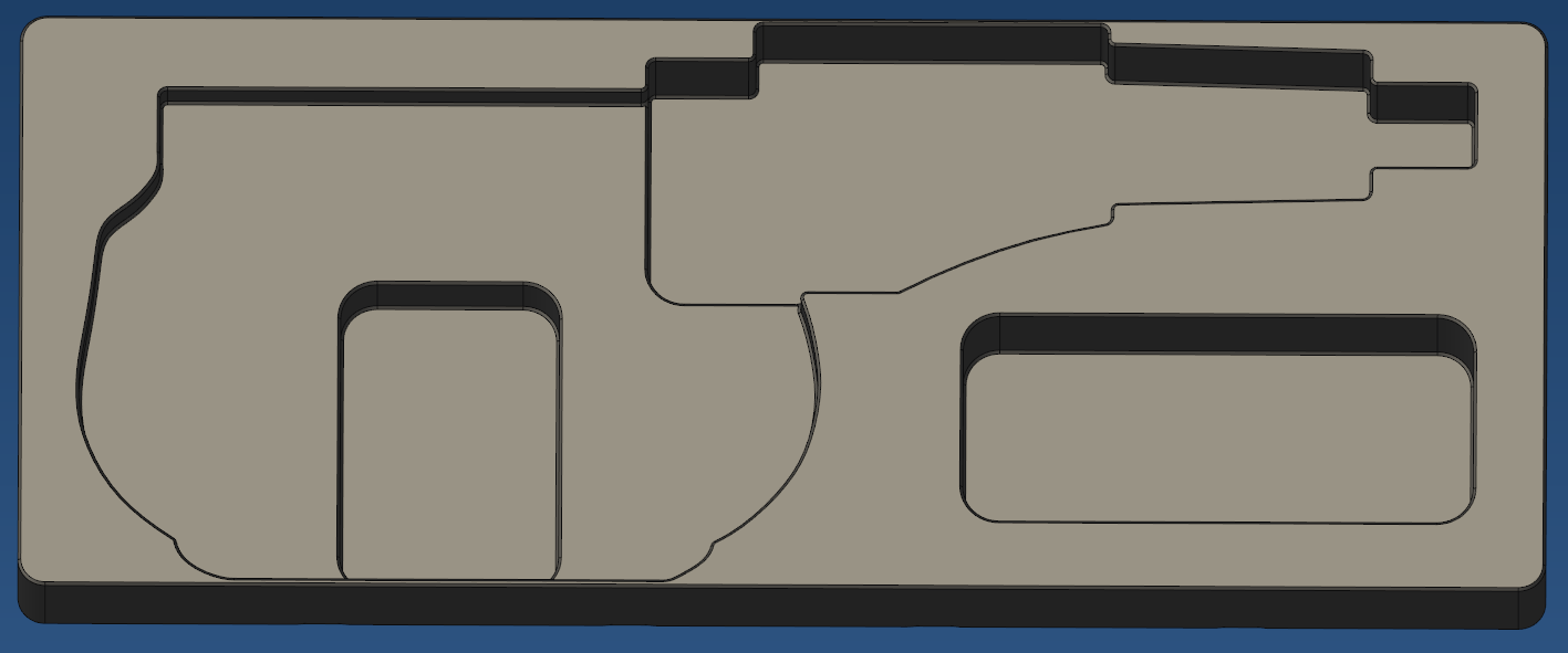 Gridfinity 2" iGAGING Micrometer Holder