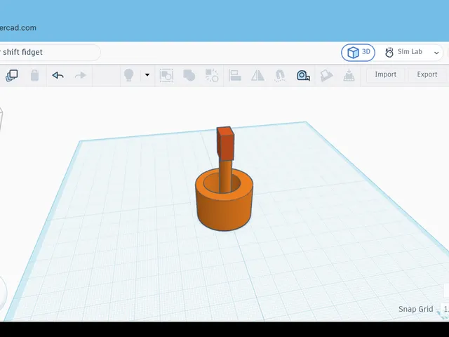 Gear shift fidget