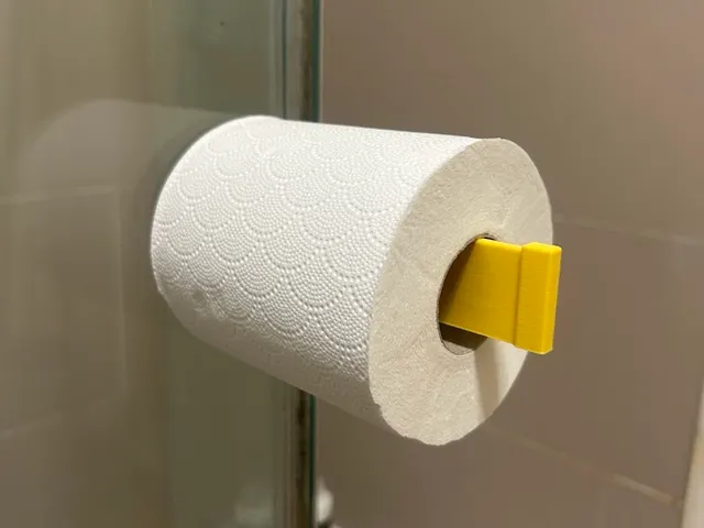 Toilet Paper Holder Simple - Adhesive Tape / Screw / Glue