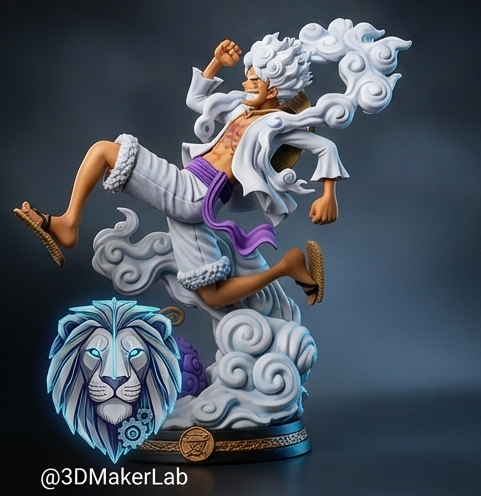Luffy Gear 5 – Nika Awakening