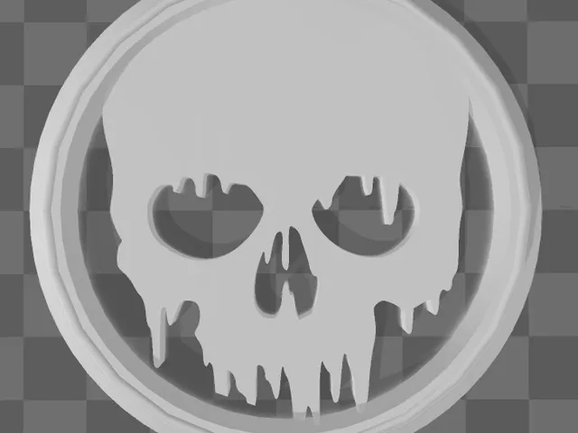 Centauri Carbon Skull Fan Cover