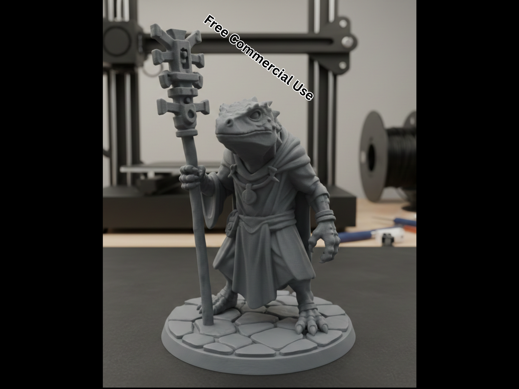 Lizardfolk Shaman Figure