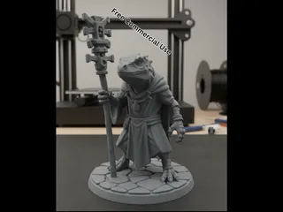 Lizardfolk Shaman Figure