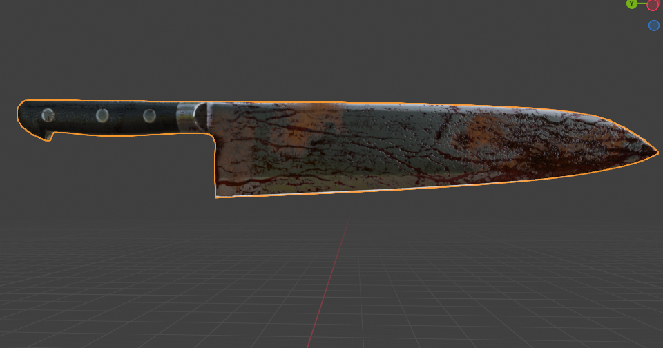 DBD Yellow Rabbit knife