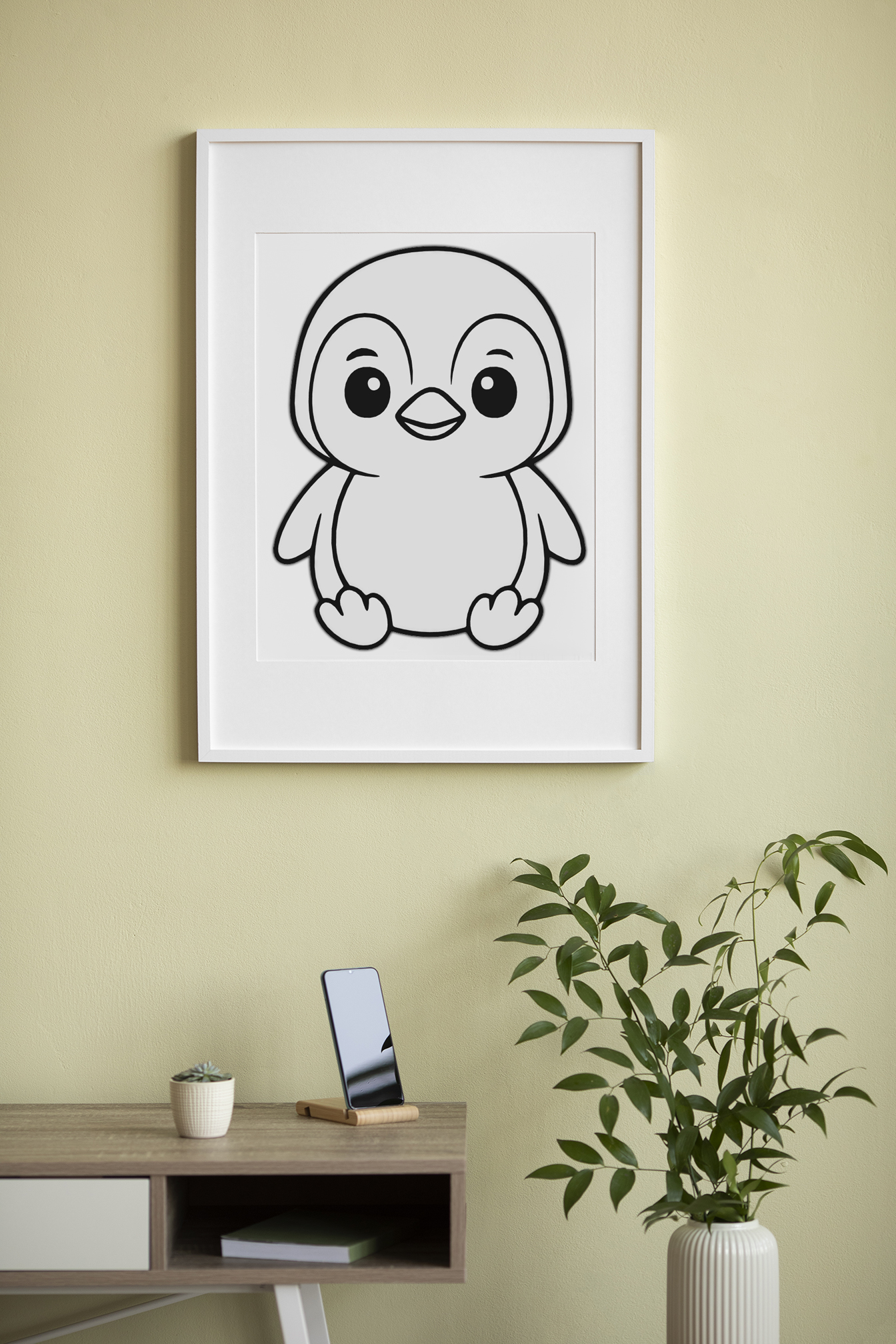 Cute Penguin Wall Art