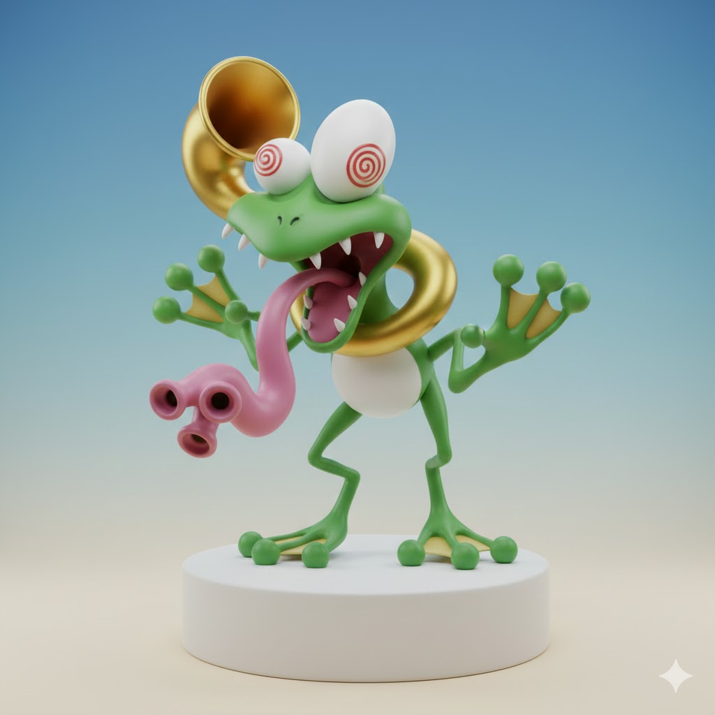 Gekomon Digimon Creature Model