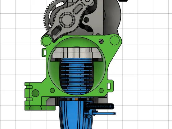 VZ-BOT PINDA 40mm Fan Shroud V6DM/Rapido Hextrudort Plus