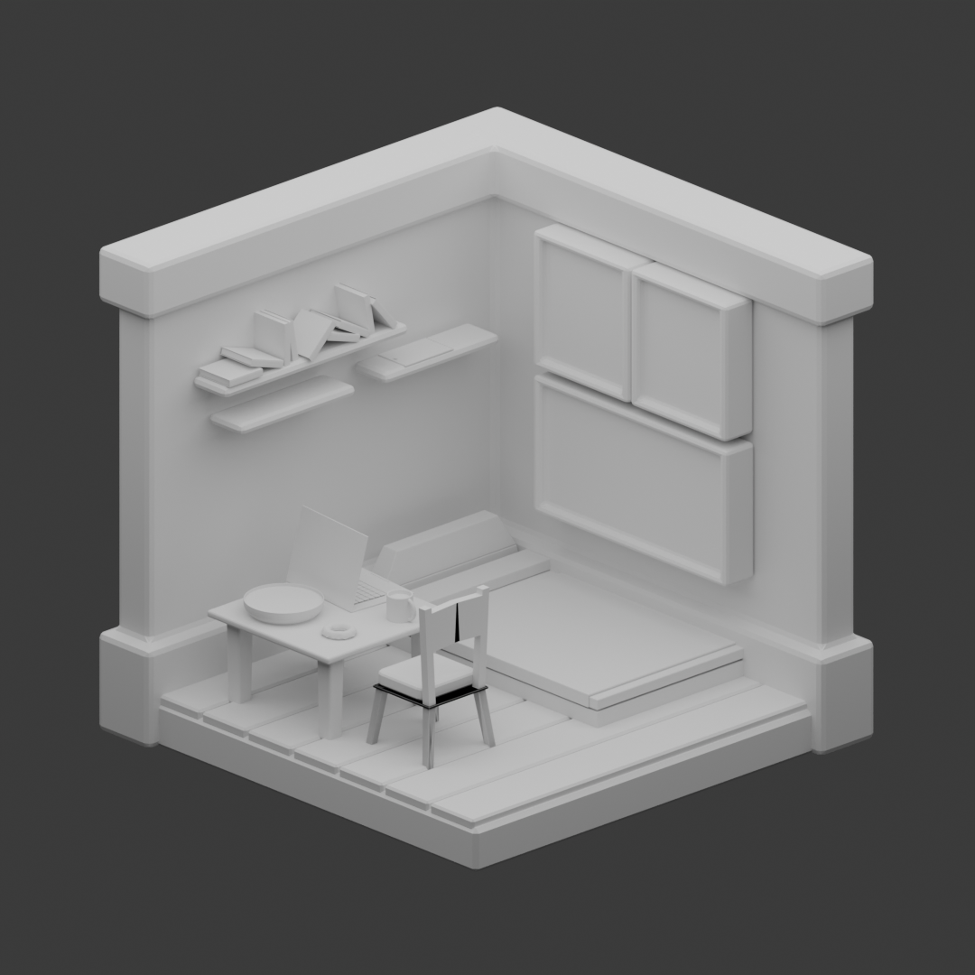 Bed Room figures