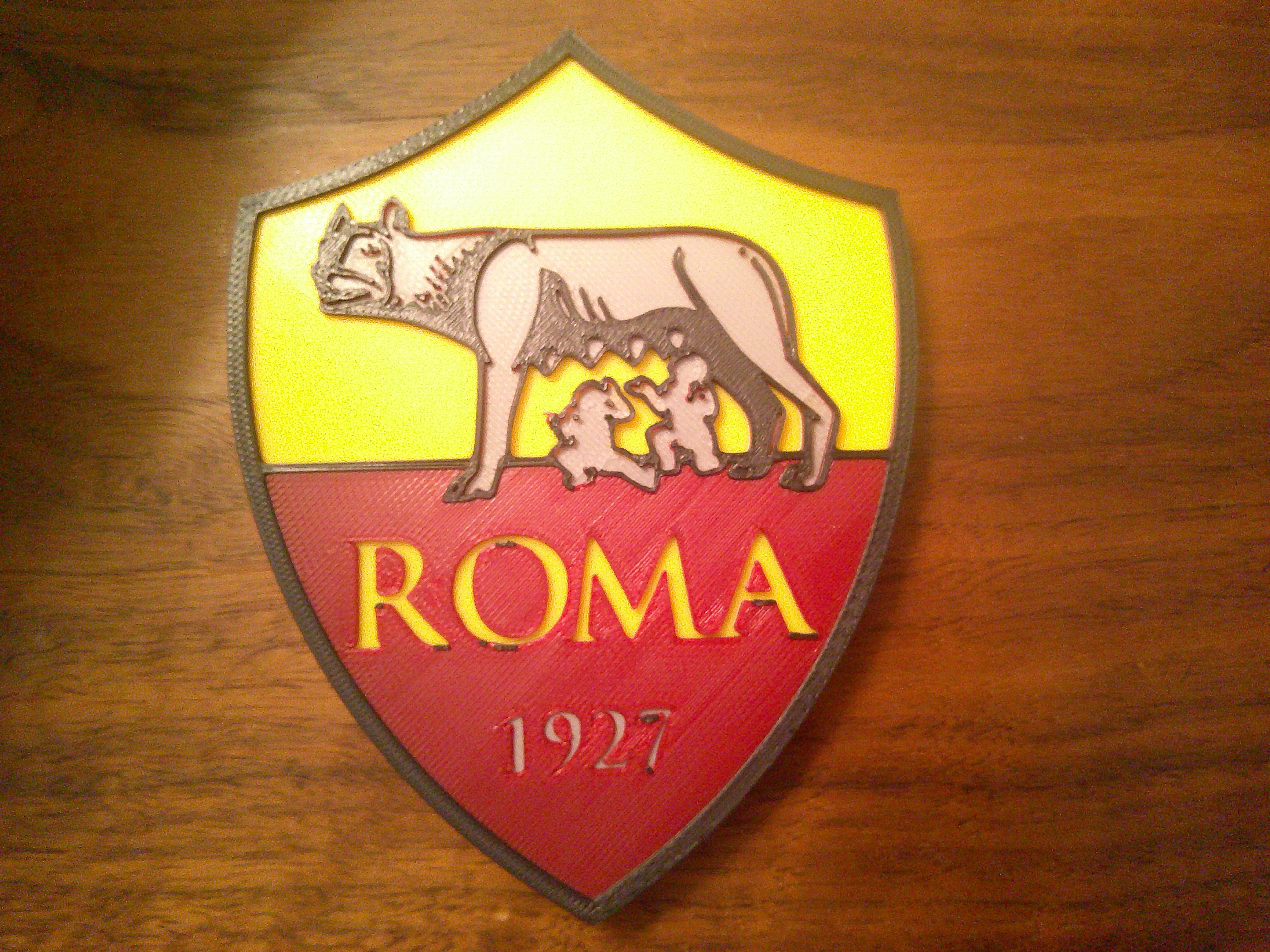 AS Roma Logo Coaster or Palque