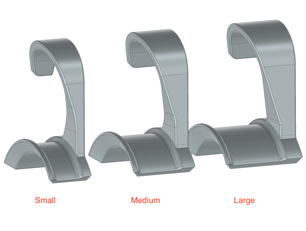 Bag & Backpack Hanger for Closet Rod (Clothes / Coat Hanger)
