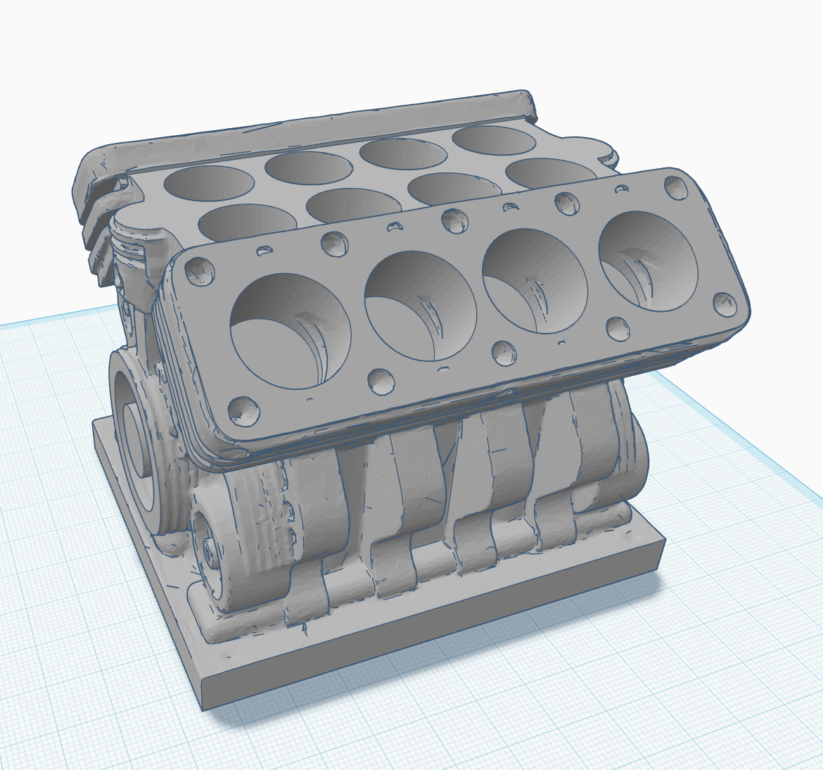 Engine pen holder