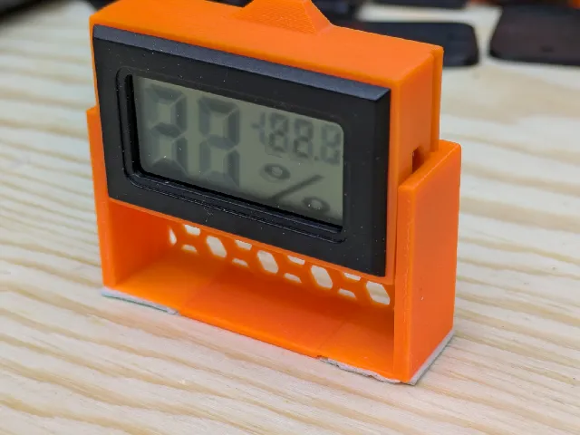 Humidity sensor mount with double-sided tape