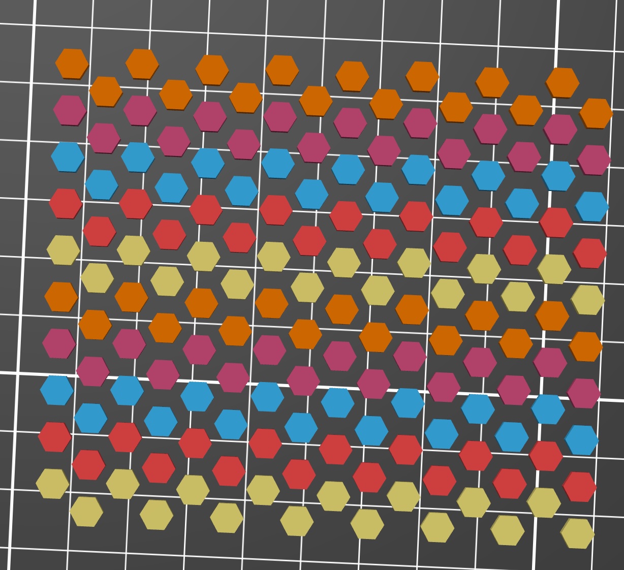 modified hex mesh