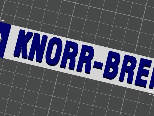 Knorr-Bremse logo for office or workshop
