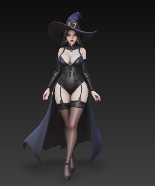 seductive witch — thumbnail 4