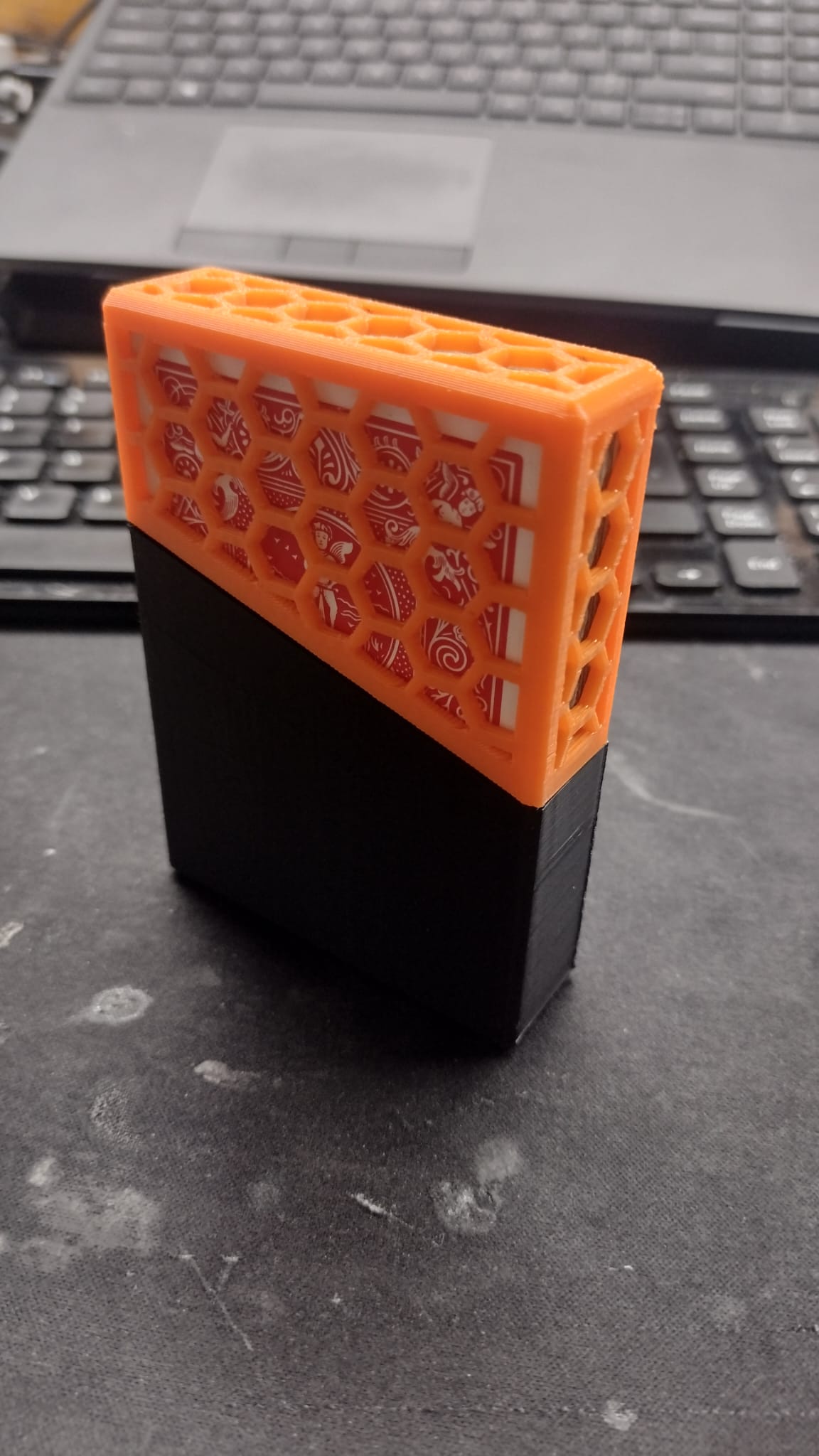 Hexagons Playing Cards Box