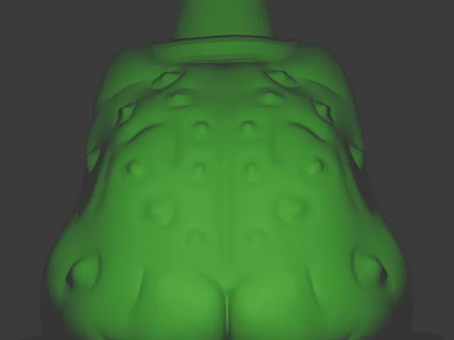 The frog that is very thick