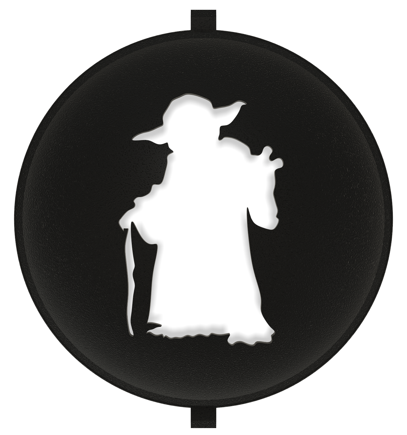 Golf - Golf Ball Stencil - Insert - Star Wars - Yoda - Spray Only