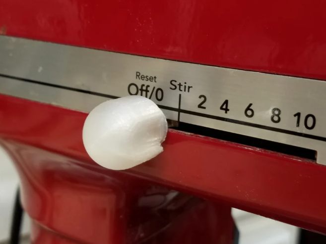 Kitchenaid mixer speed control knob