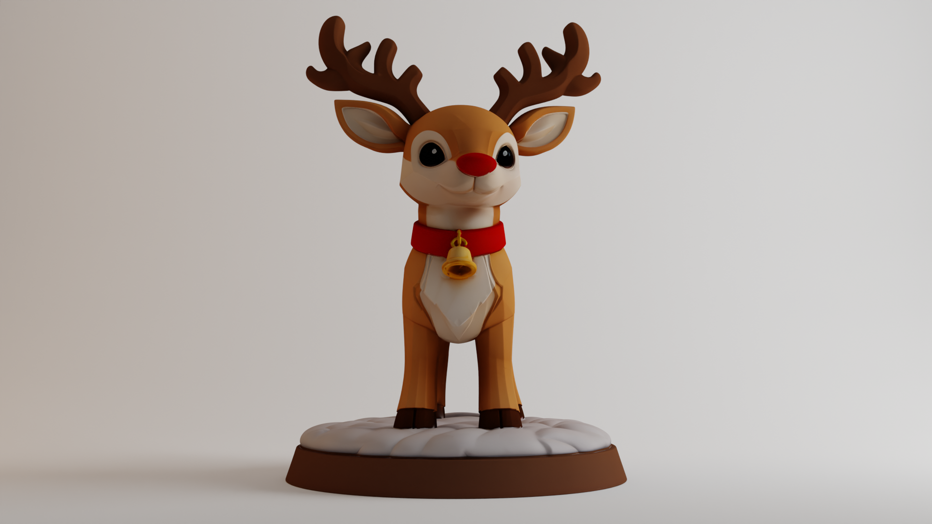 Cartoony Reindeer