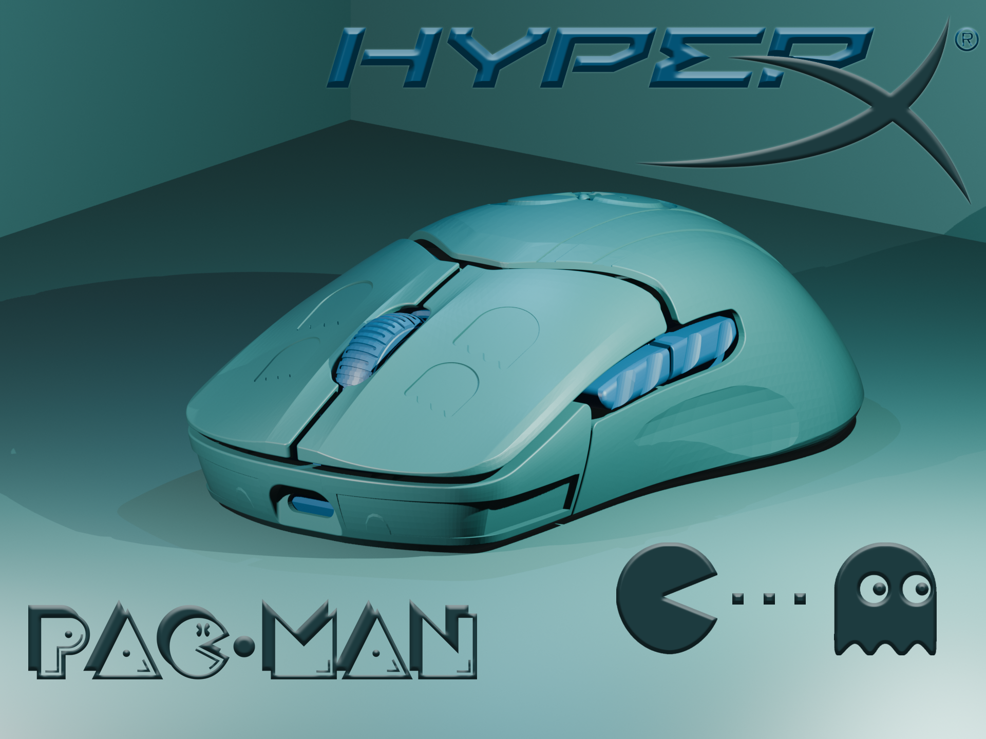 HyperX Pulsefire Saga Pac-Man Edition