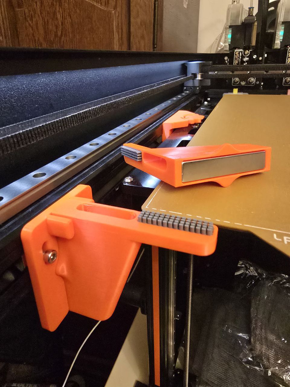 Detachable Magnetic Front Wiper for Prusa XL (with G-code)