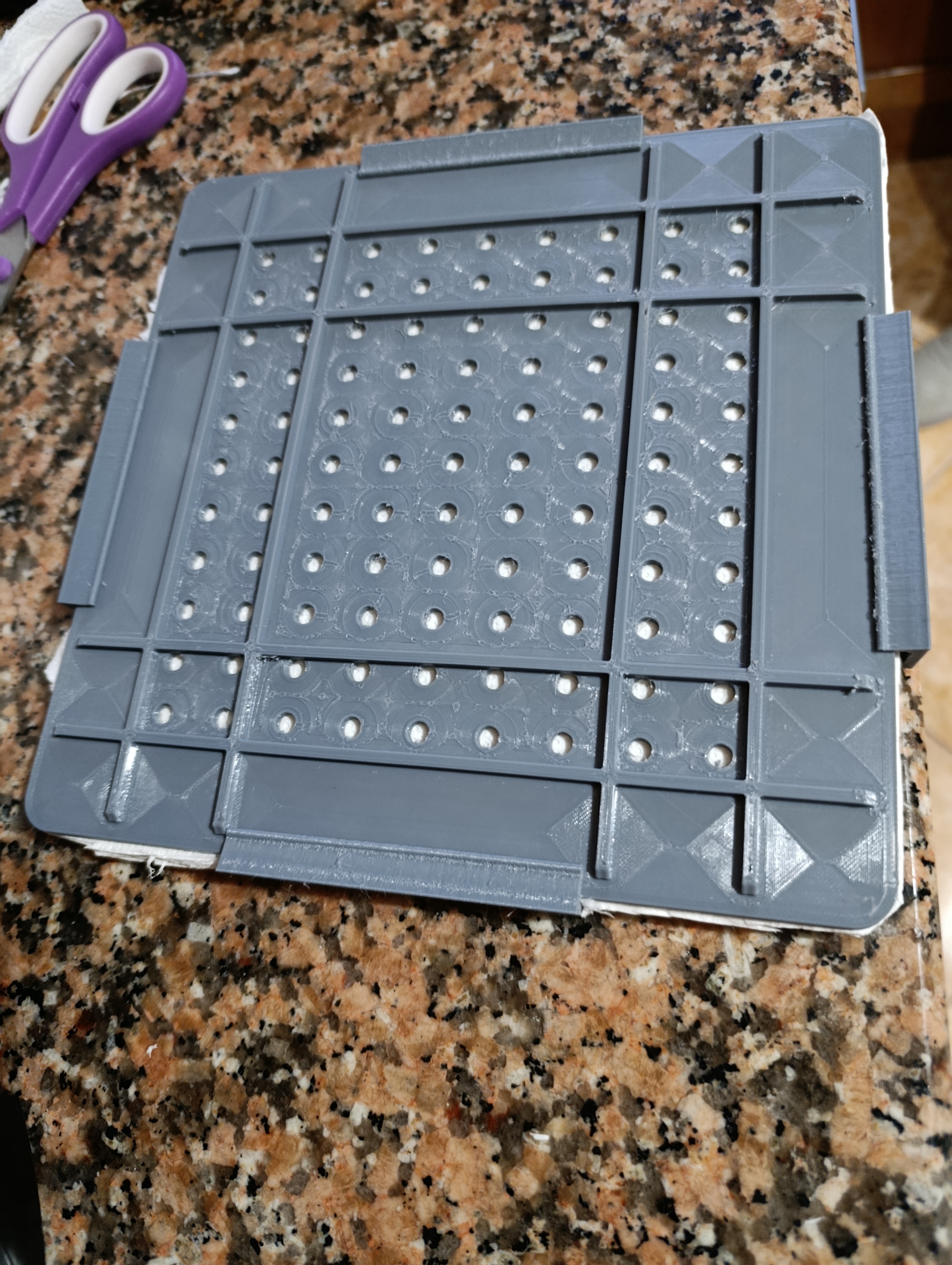 Drying flower press