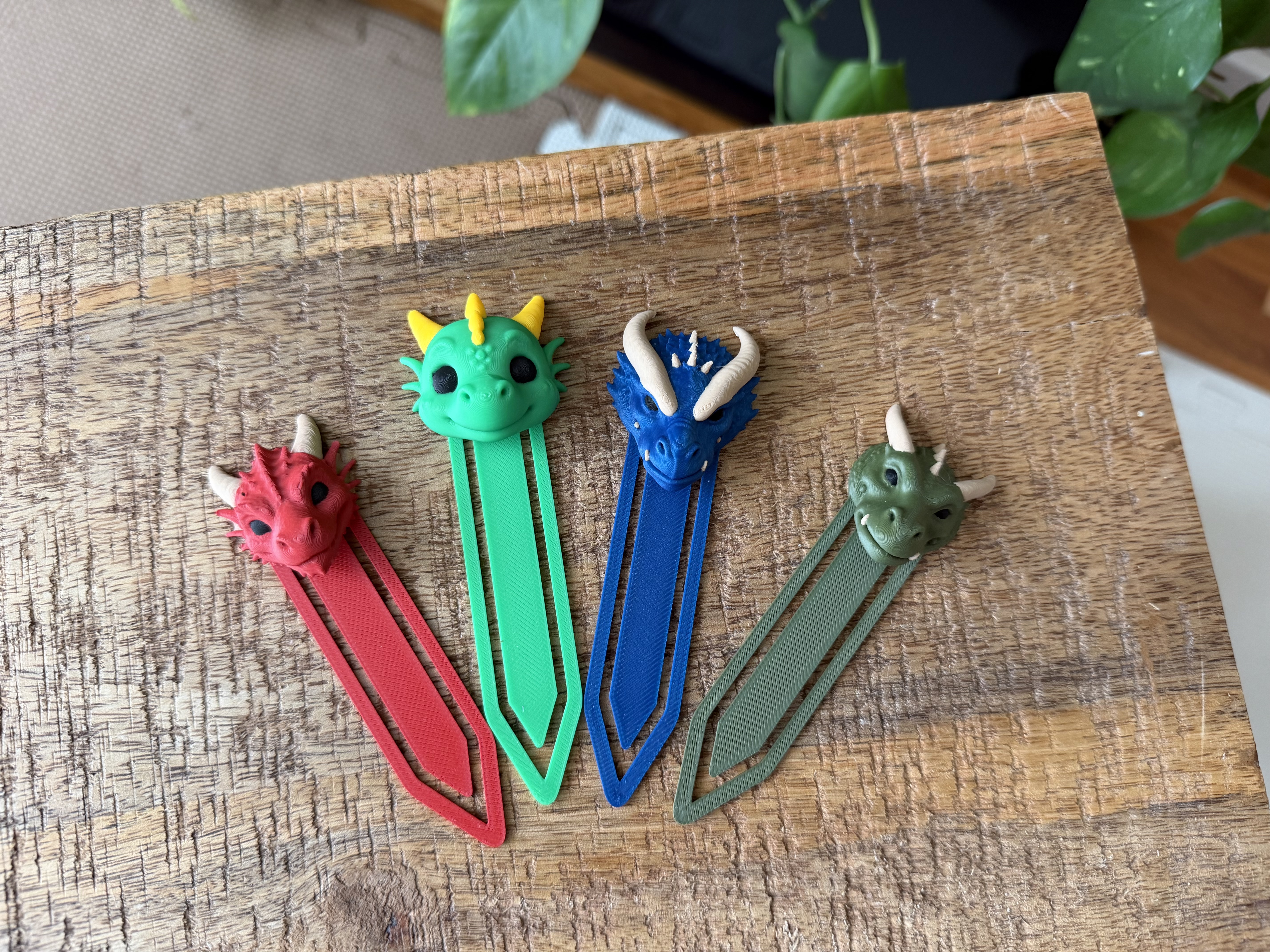 Dragon-Head Bookmarks Collection