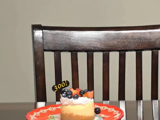 300 Day Cup Cake Sign