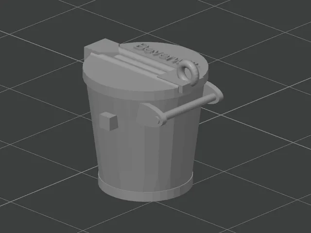 Kaspers - Old Dutch Trash Can