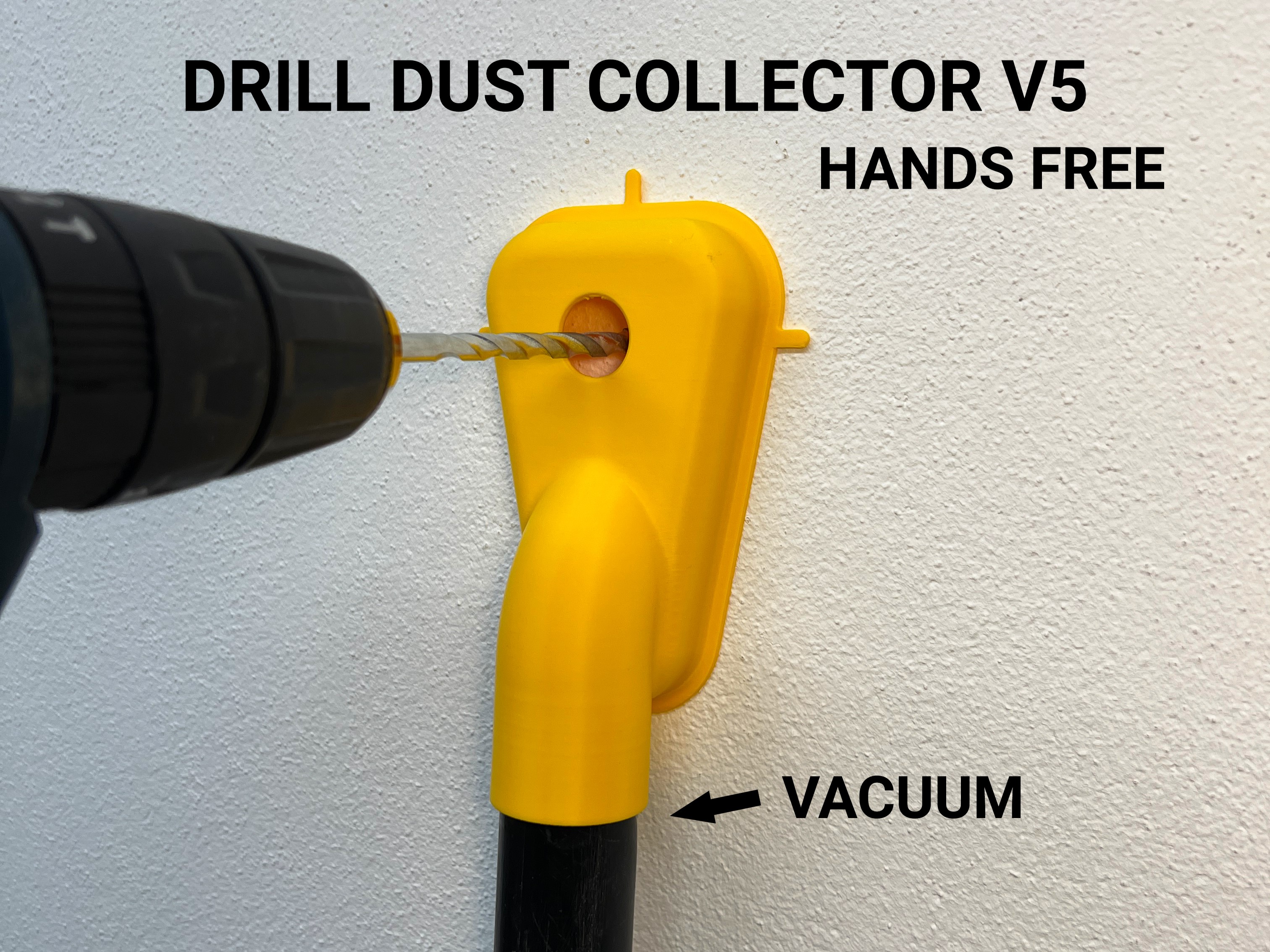 Drill Dust Collector and Guide V5