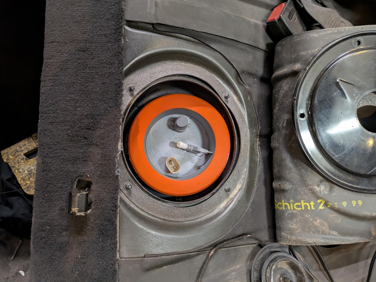 BMW E46 fuel pump nut
