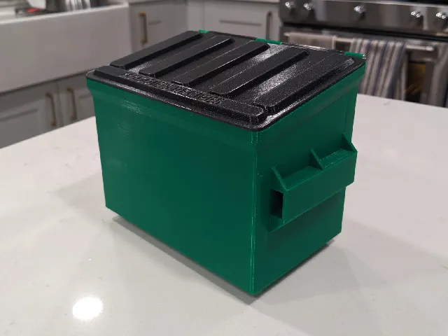 Dumpster Inspired Recipe Box (4x6 cards)