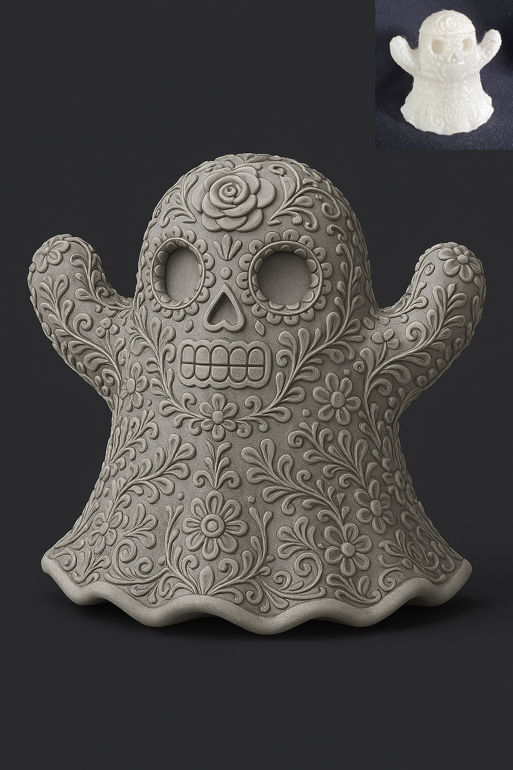 Ghost Dia De Los Muertos