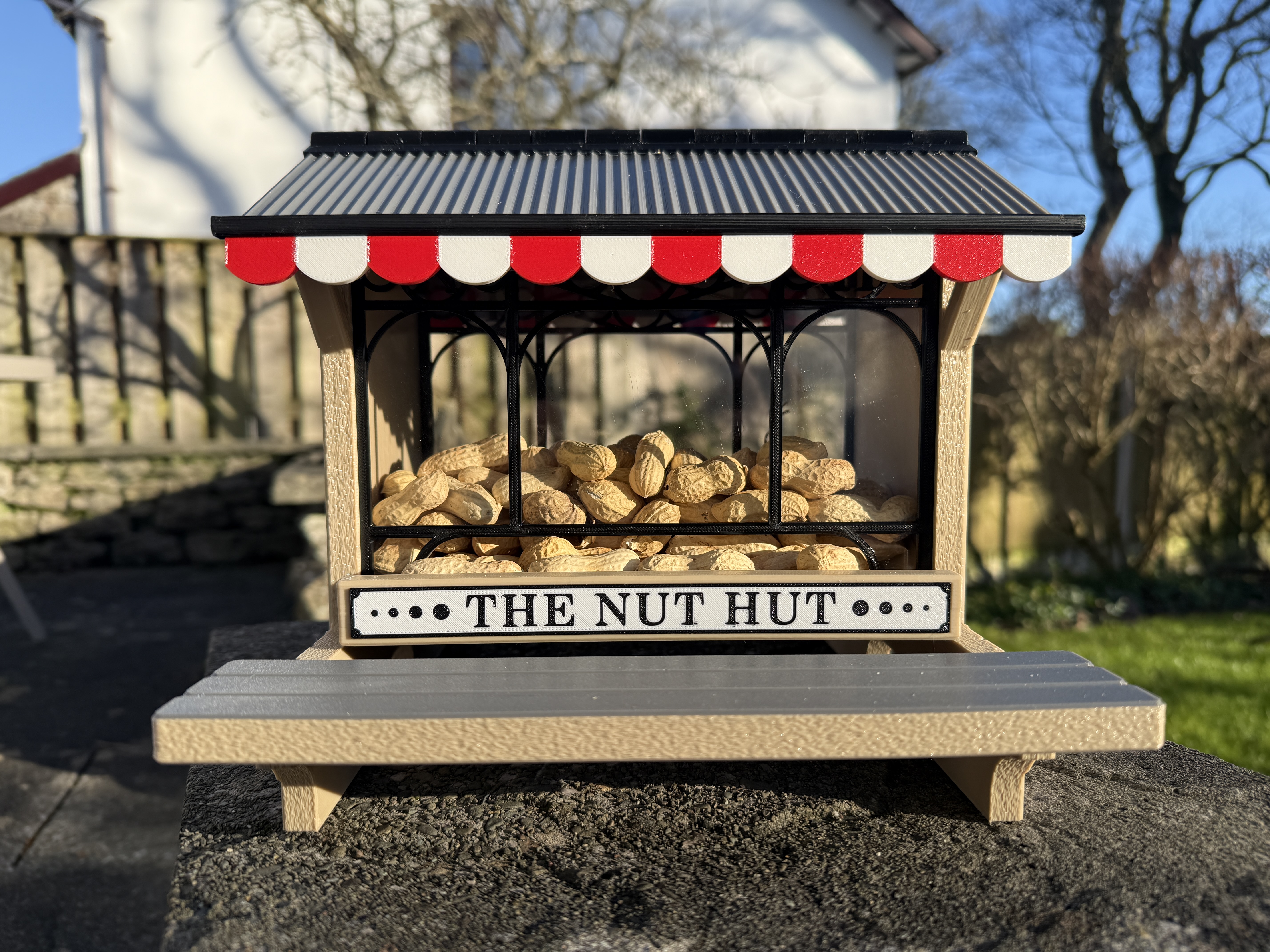 The Nut Hut, Squirrel Feeder