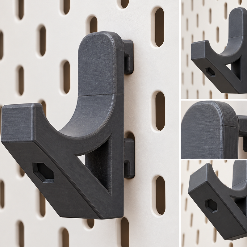 Sturdy Wall Hook – Skadis Edition by Hyperfixation 3d | Download free ...