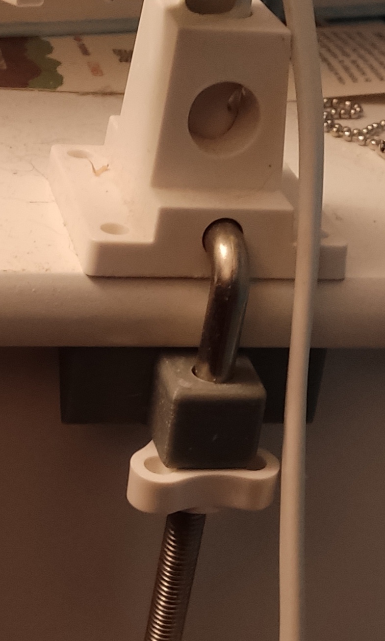 Ikea Tertial desk lamp wedge improvement
