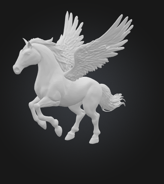 Pegasus Pegasus Statue — thumbnail 4