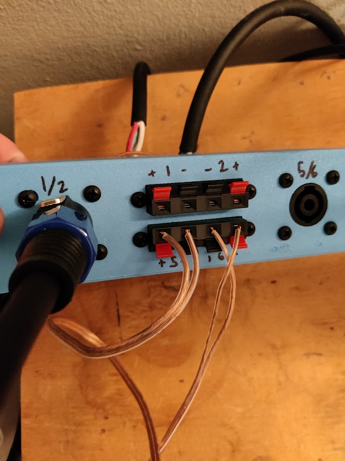 4 Channel NL4/SpeakON Breakout Box