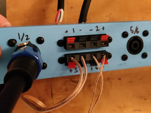 4 Channel NL4/SpeakON Breakout Box